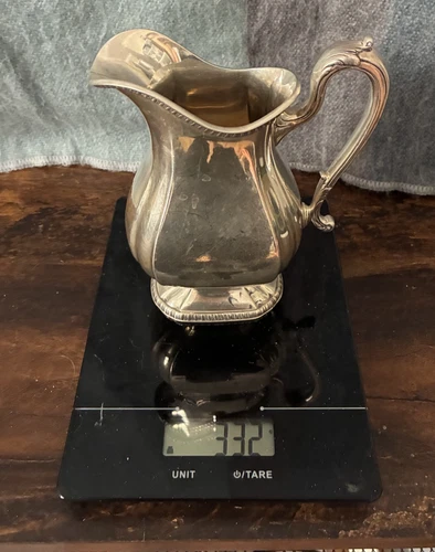 Reed&Barton sterling silver (.930), cream cup? 6" tall, no mono, 332G