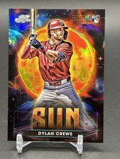 Topps Cosmic Chrome Dylan Crews Nationals Planetary Pursuit Sun Rookie PPS-8