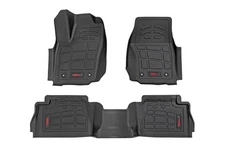 Rough Country Sure-Fit Floor Mats for 24-26 Toyota Tacoma - SM71224