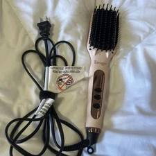 L'ange Hair Le Vite Ceramic Straightening Hair Iron Straightener Pink