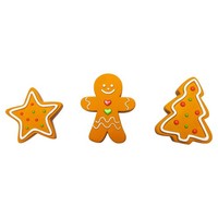 Beeztees Hundespielzeug Weihnachtslebkuchen Squeaker 11X9Cm FüR Hunde