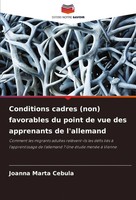 Joanna Marta Cebula | Conditions Cadres (Non) Favorables Du Point De Vue Des...