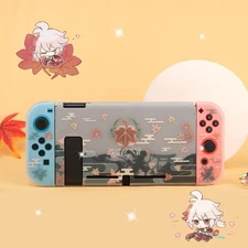 Genshin Impact For Joycon Controller For Nintendo Switch OLED Case Cover Kazhuha