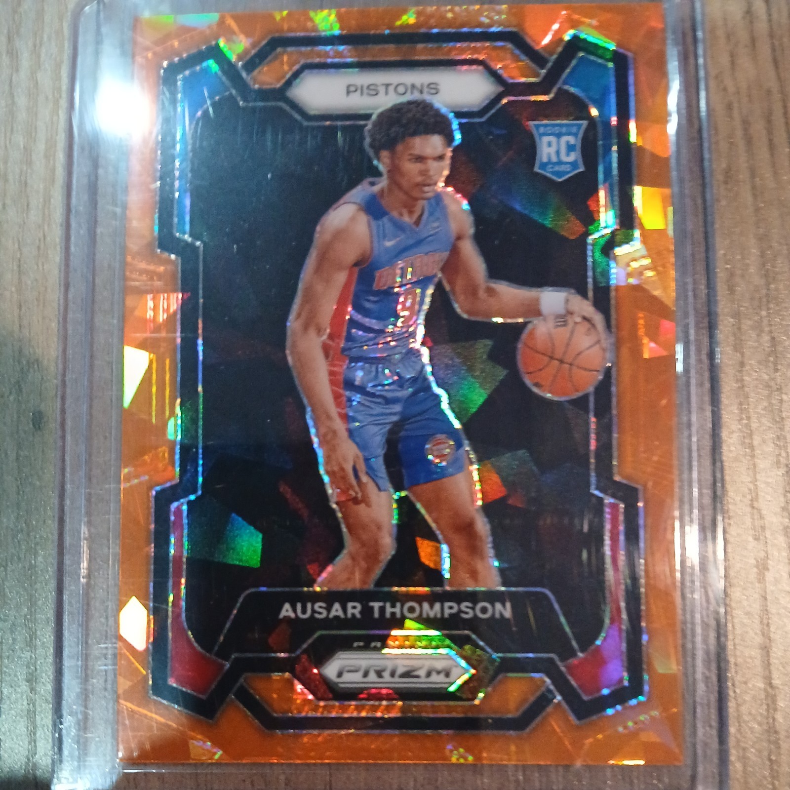 2023-24 Panini Prizm - Ausar Thompson #178 Orange Ice Prizm (RC)
