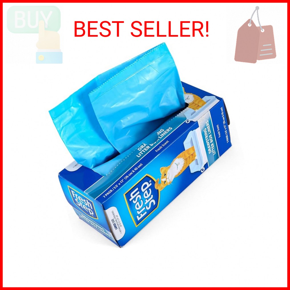 Liners, Fresh Scent - Kitty Litter Bags