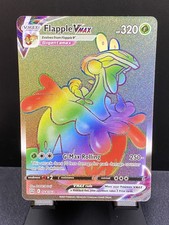 Flapple VMAX 164/163 Rainbow Secret Rare Holo Pokemon TCG SWSH05 Battle Styles on eBay