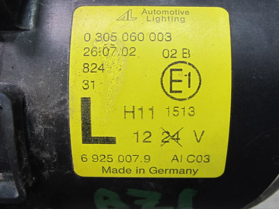 03-08 Faro antiniebla delantero izquierdo y derecho bmw e86 e85 z4 oem Foto 4 de 4