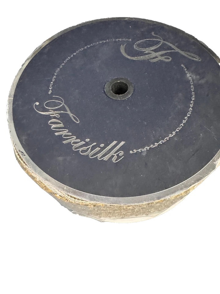 Farrisilk Floral Jewels Ribbon Gold ribbon holiday christmas 3" X 10 "YD- $179 - Image 4 of 4