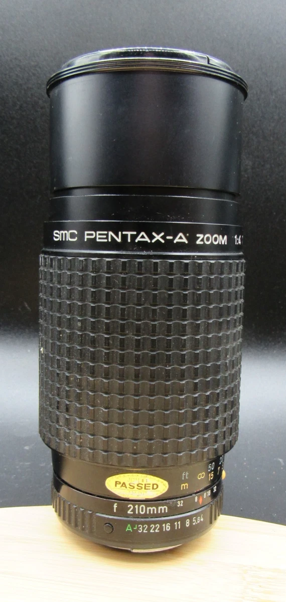 Objectif Pentax SMC-A 70-210mm F/4 – Monture A – Très Bon État