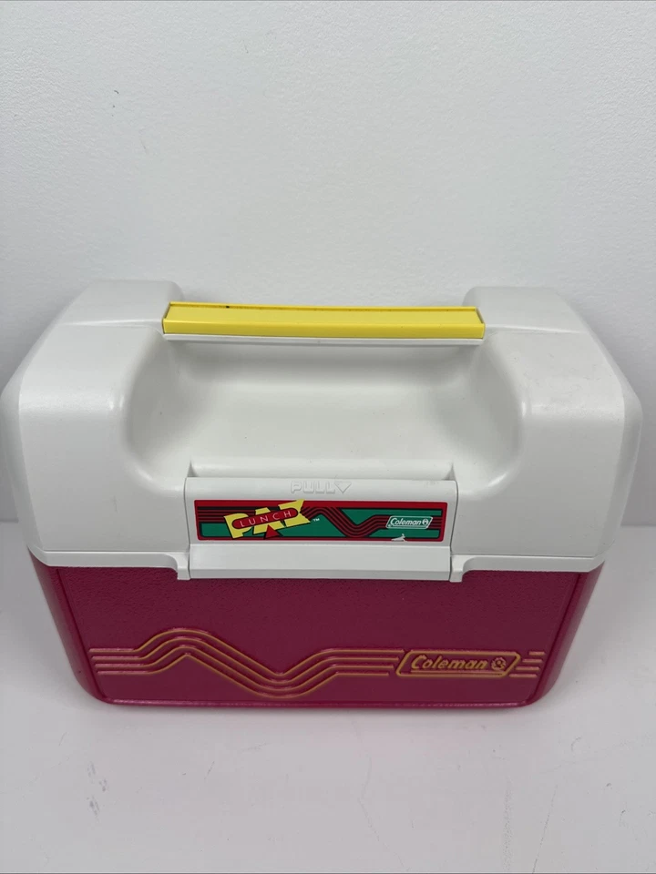 Enfriador de lonchera vintage/retro Coleman PAK rosa magenta Coleman Cooler Foto 2 de 4