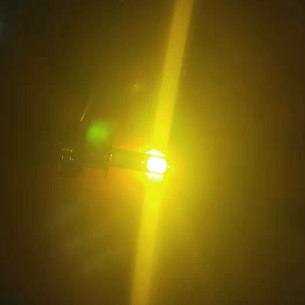 9005 9006 LED Headlights Kit Combo Bulbs High Low Beam 3000K Super Yellow Bright