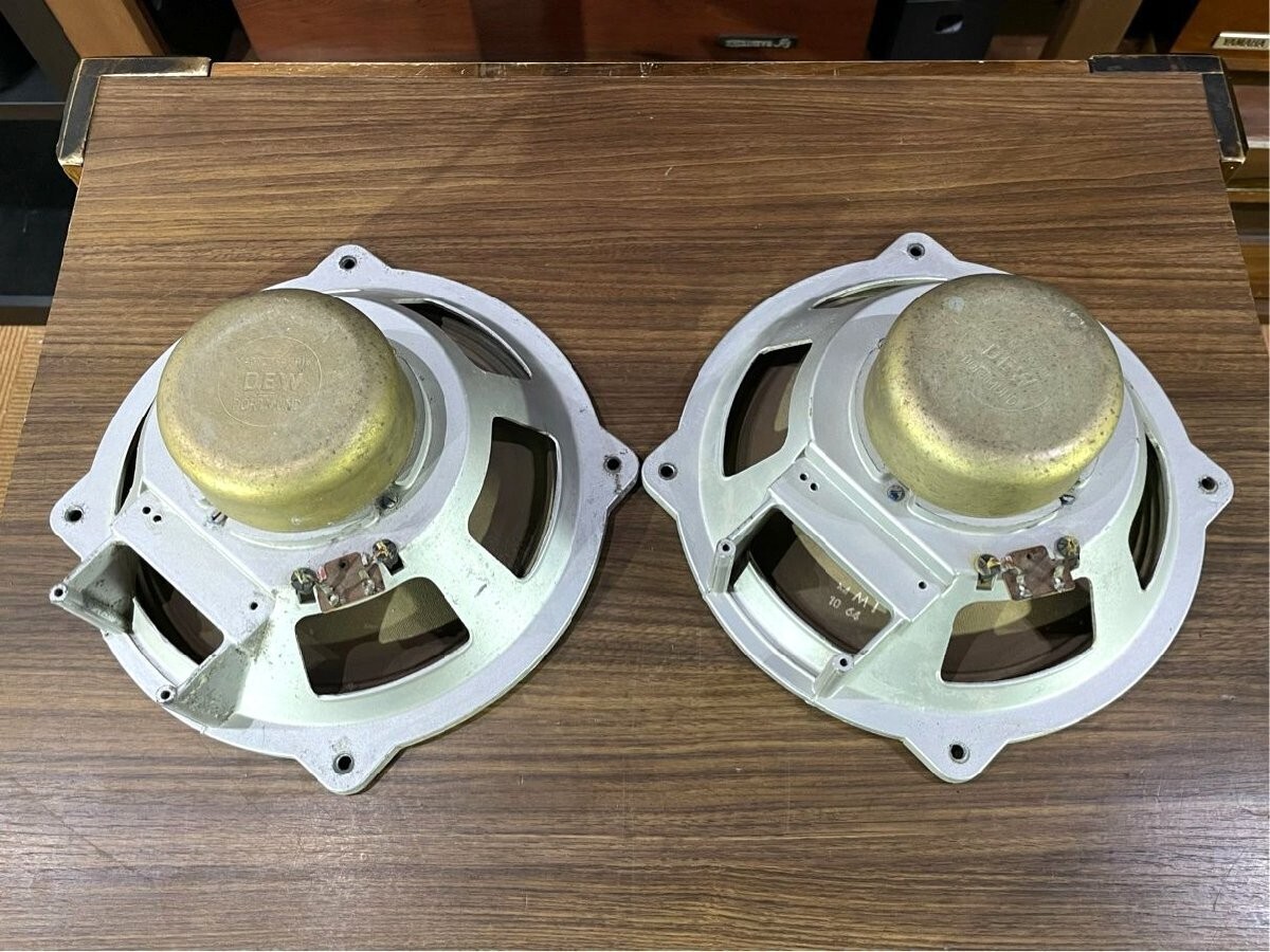 TELEFUNKEN Ela L8/1262 10 inch Full Range Speaker Pair Set 3Ω