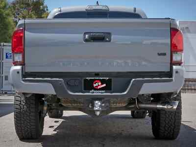 aFe Apollo GT Catback Exhaust Polish Tip for 2016-2022 Toyota Tacoma 2.7L / 3.5L