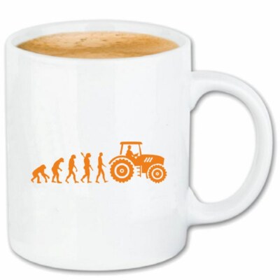 MB Trac Tasse „Blackbeauty“ – Keramik, Farbig Bedruckt, Geschenk Für Landwirte & Traktor-Fans