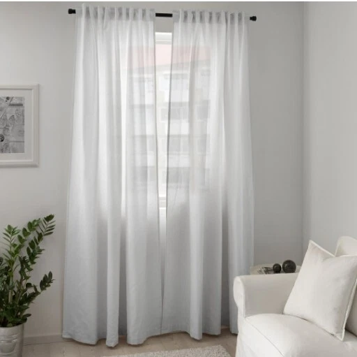 Ikea on sale curtain sheers