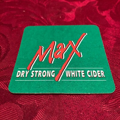 BREWERIANA COLLECTOR - MAX - DRY STRONG - WHITE CIDER - BIERDECKEL - TABLETT 16