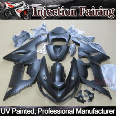 Matte Black Injection Fairing Kit for KAWASAKI NINJA ZX6R ZX-6R