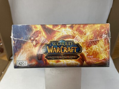 Japanese: World of Warcraft War of the Elements Sealed Booster Box
