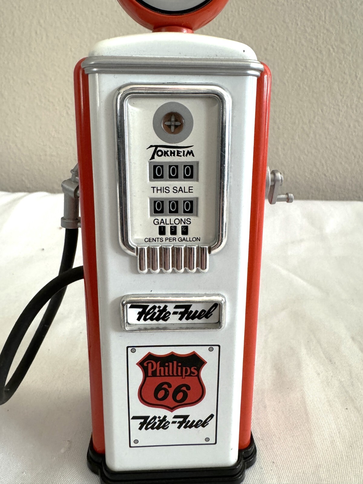 GEARBOX COLLECTIBLES PHILLIPS 66 FLITE FUEL REPLICA TOY GAS PUMP 8