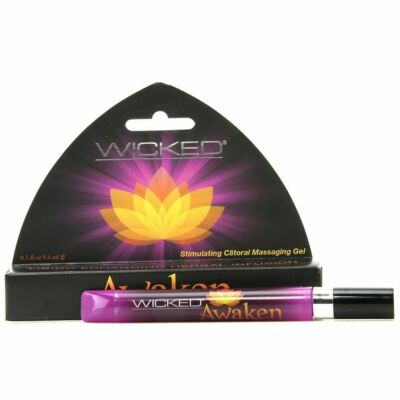 Wicked Awaken Libido Enhancing Stimulating Clitoral Massaging Gel 0.3 oz