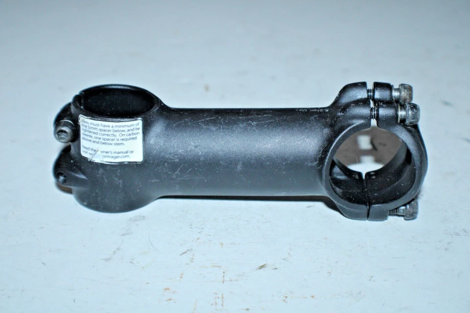 Bontrager Black MTB Stem 1 1/8" Threadless 100mm 7º Rise Stem 31.8mm USA Shipper - Image 2 of 4