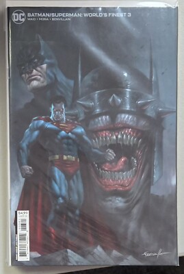 Batman Superman Worlds Finest #3 Lucio Parrillo Var DC Comics 2022 1st Print NM