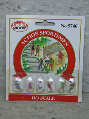 Model Power 1-87 HO Scale Action Sportsmen Figures & Chareacters Lot # 4188K