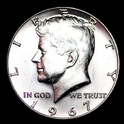 1967 Kennedy 40/% Silver Half Dollar GEM BU FREE SHIPPING!