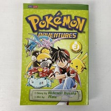 POKEMON ADVENTURES VOL.3 Manga Hidenori Kusaka 2009 Mato VGC AC229BK2
