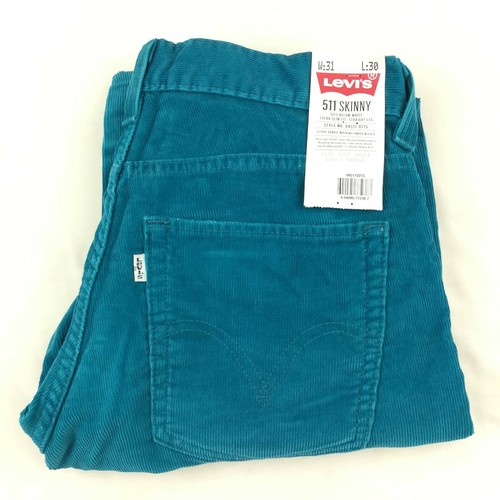 NWT Levis 31x31 511 Skinny Blue 