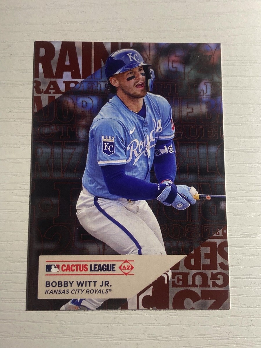 ゲームセンター・ゲームカード BOBBY WITT JR. 2025 Topps Series 1 Bobby Witt Jr * Cactus League * TG-6