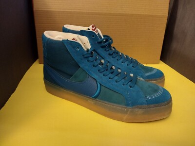 Nike Zoom Blazer Premium Plus SB Mid Teal Gum Mens Size 10.5 New No Box 