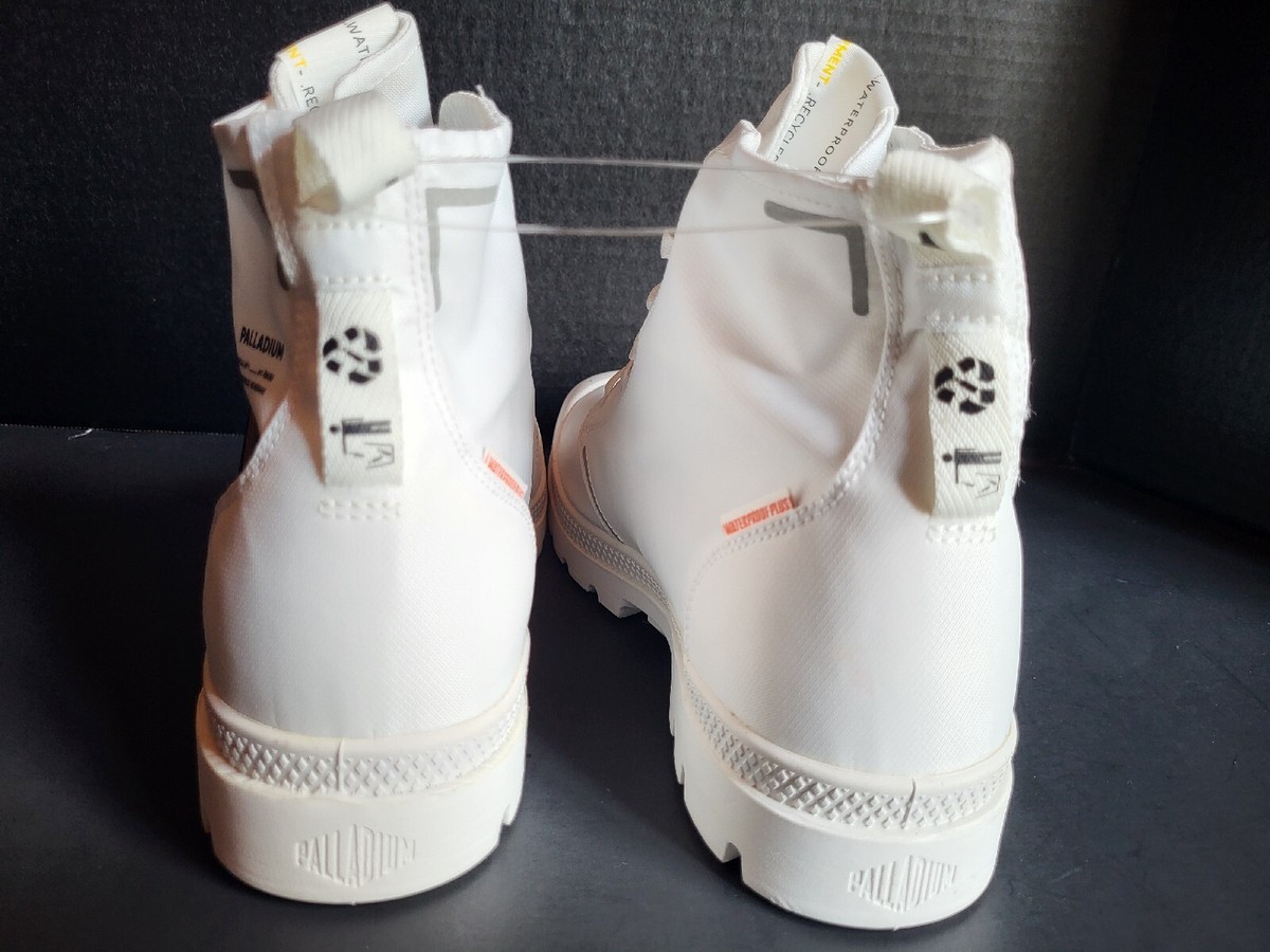 PALLADIUM BOOTS PAMPA LITE + RECYCLE WATERPROOF + WHITE  display picture 1