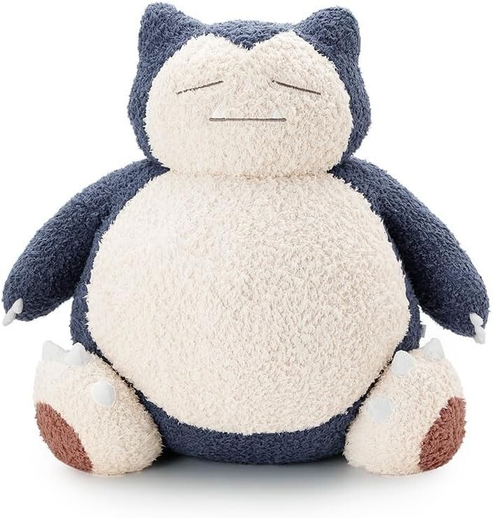 GELATO PIQUE Pokemon Sleep Snorlax Cojín Tamaño Grande 63cm Peluche Relleno J...
