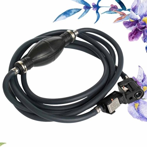 Outboard Fuel Tank Hand Pump Manual Pump Fuel External Tubing Fittings - Foto 9 di 17