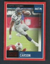 2020 Score NFL Football RED FOIL # 324 Chris Carson