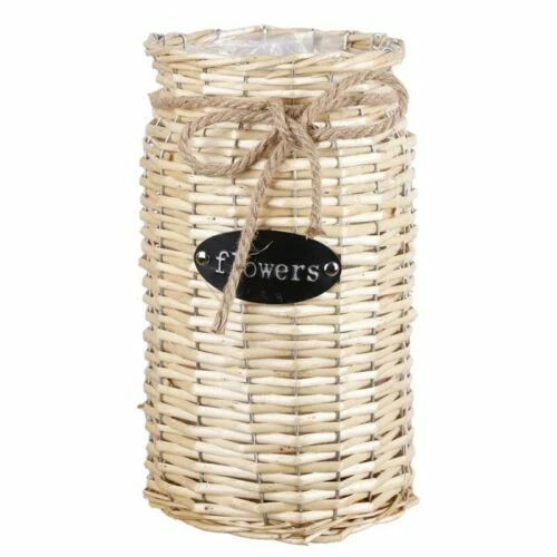 Markenlose Pflanzkörbe, Blumentöpfe & -kästen, Weide Untersetzer