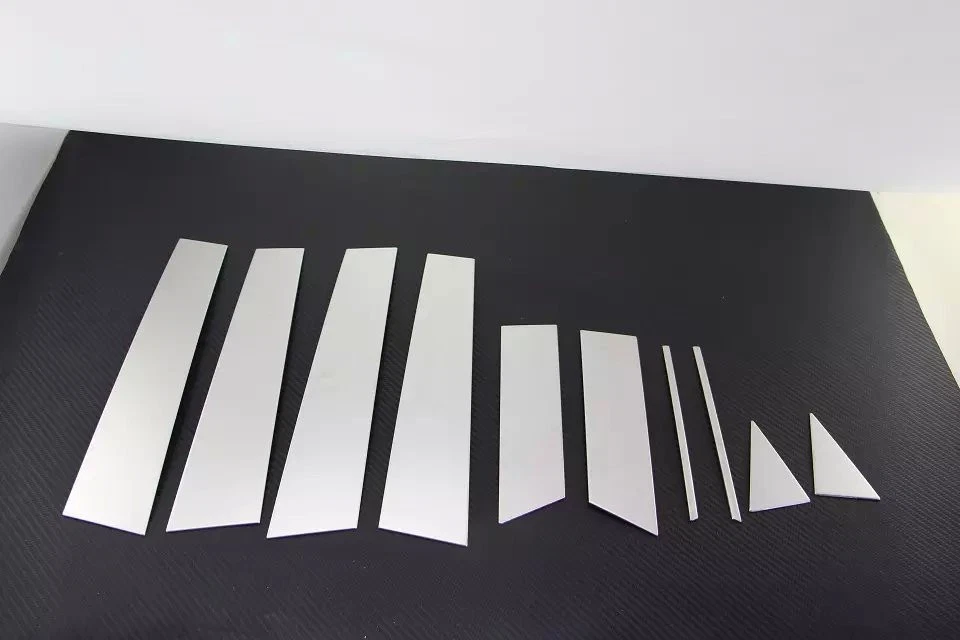 Poste de pilar de ventana de acero B+C cubierta embellecedor para Nissan Qashqai 2014-2021 Rogue Sport Foto 3 de 4