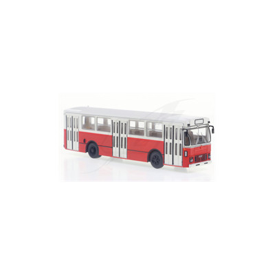 [FR] Brekina Fiat 418 AL BUS 1972 BEIGE-RED 1:87 - BRE59952