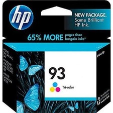 Genuine HP 93 Color Ink Cartridge C9361WN NEW Sealed Photosmart C3135 C4180 7850
