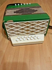 Vintage Soviet toy accordion . USSR 