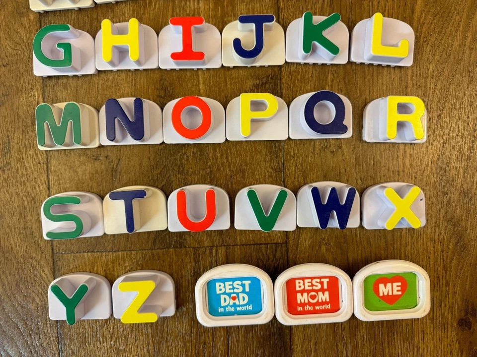 Leap Frog Fridge Phonics Complete Alphabet Replacement Capital Letters 26 Extras - Image 3 of 4