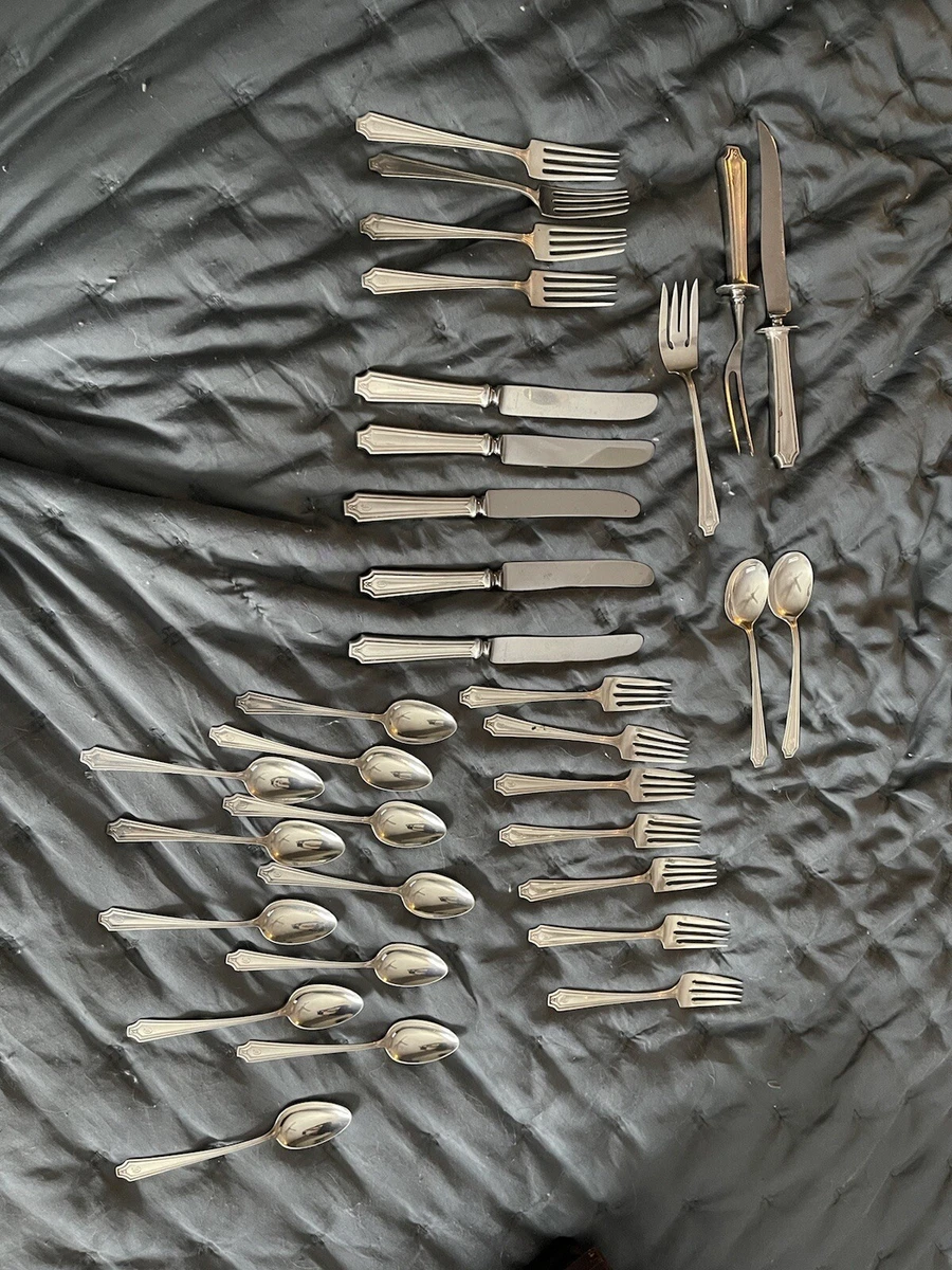 Vintage sterling deals silverware