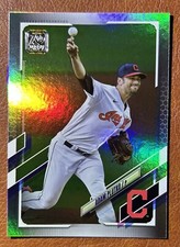 2021 Topps Series 1 Silver Rainbow Foil Adam Plutko #189 Cleveland Indians