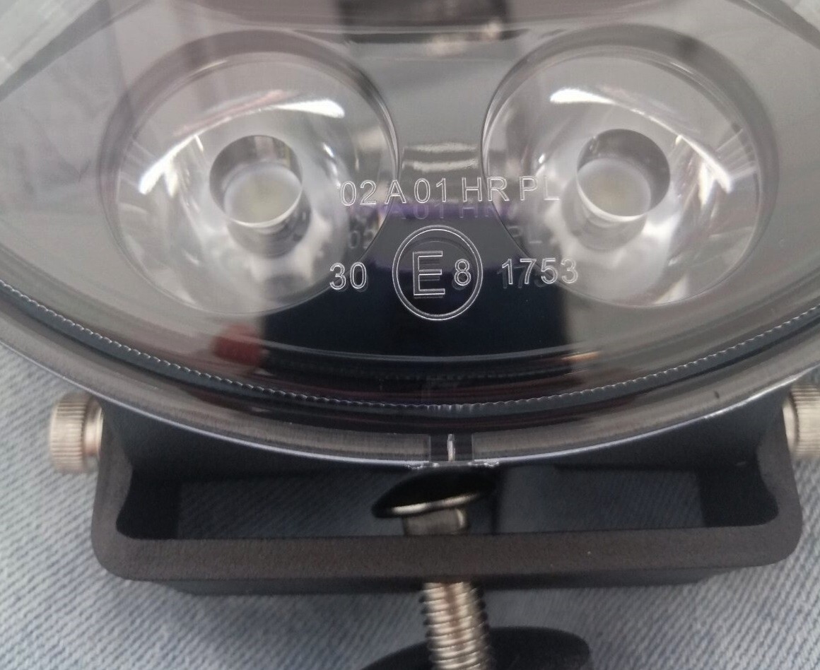 7" Round Led Light White Amber Drl Spot Fog Lamp Bar X4 Todoterreno 4x4 Car 4wd