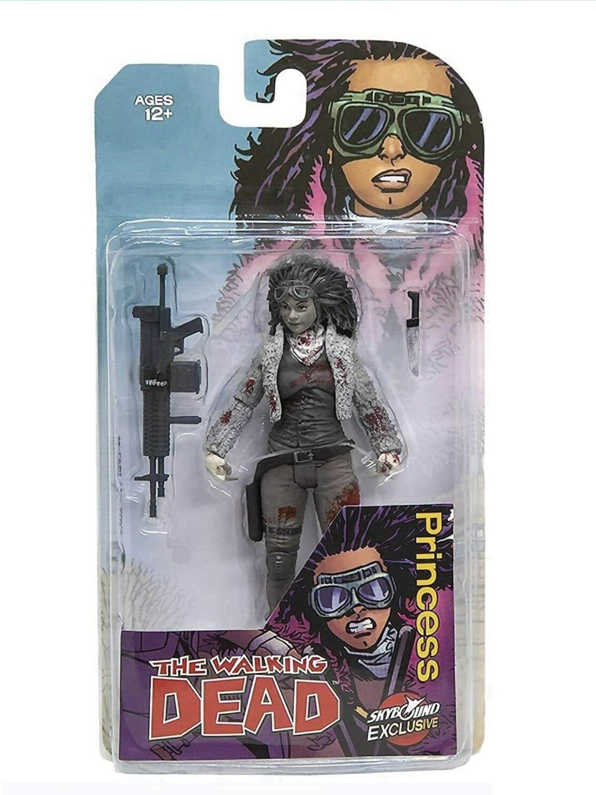 McFarlane The Walking Dead Princess Figure Skybound Bloody Edition  New