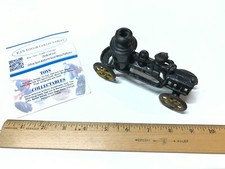 Vintage Arcade Cast Iron Pumper Fire Truck W/Driver