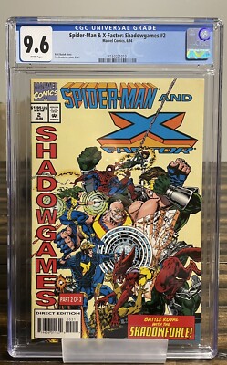 Spiderman and X-factor ##2 CGC Grade 9.6