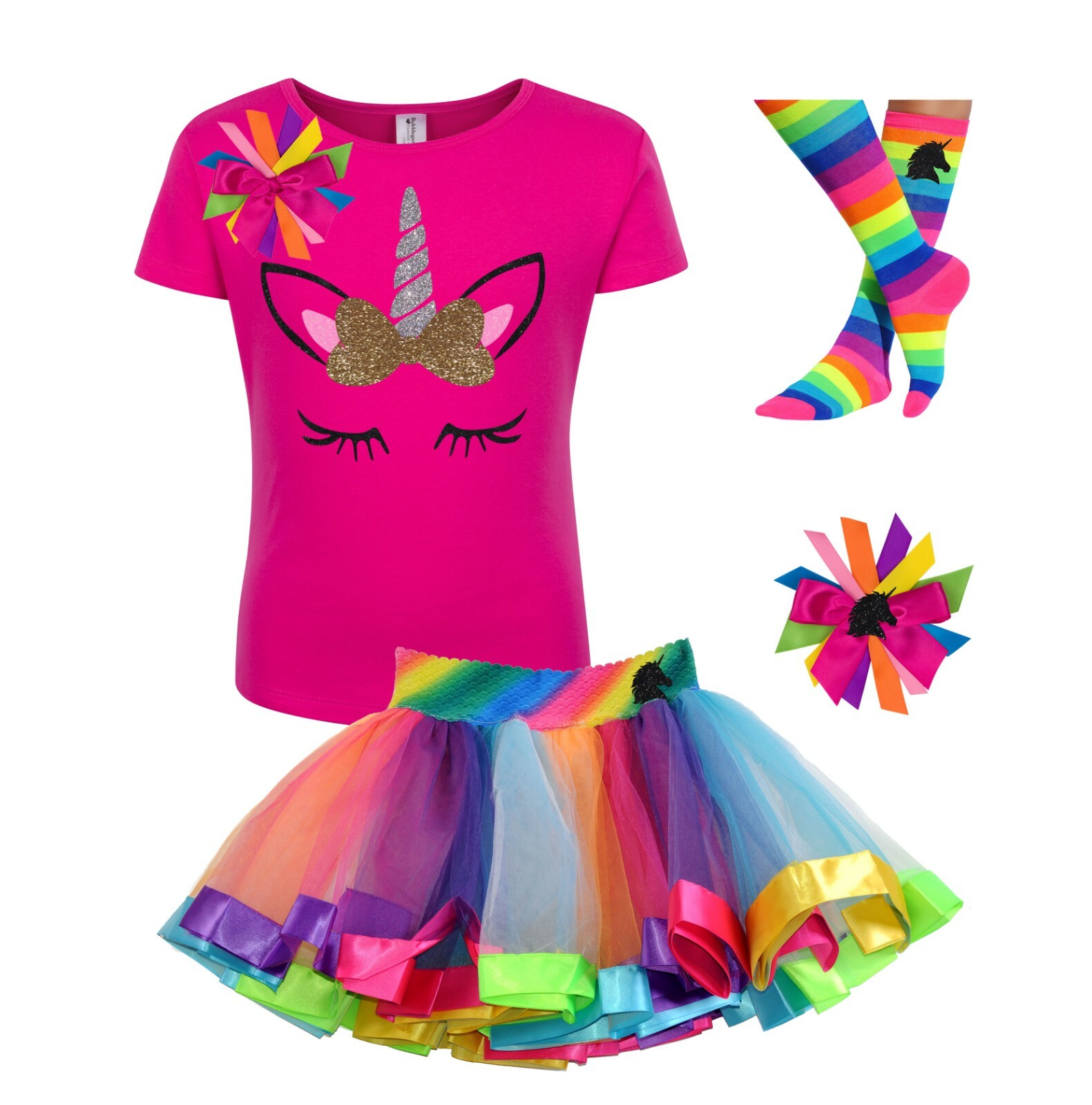 unicorn shirt and tutu