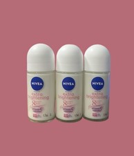 Nivea deodorant for women extra brightening Vitamin C 0 Alcohol  3 Bottles 
